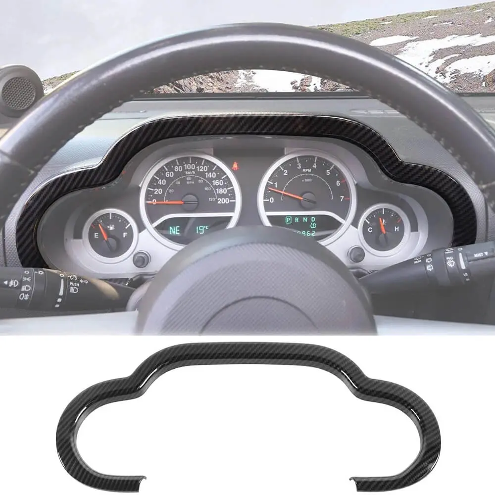 For 2007-2010 Jeep Wrangler JK JKU Dashboard Instrument Panel Trim