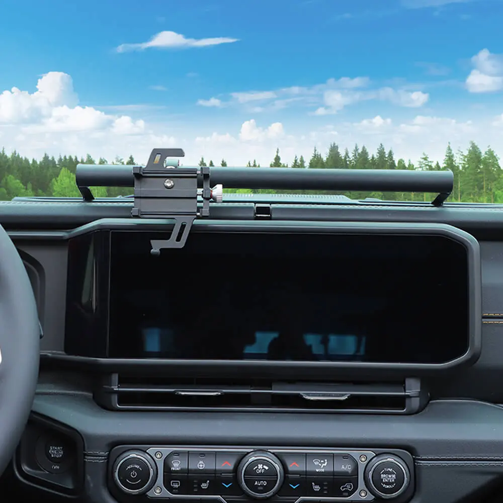For 2024+ Jeep Wrangler JL & Gladiator JT Dashboard Mobile Phone Holder Rod Bracket - Image 9