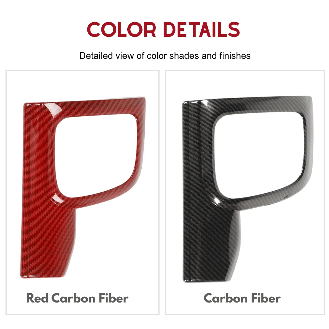 For 2014-2021 Jeep Grand Cherokee WK2 Dashboard Panel Trim & Door Handle Cover Kit(The Color Is Different From The Factory Wood Grain) - Image 7