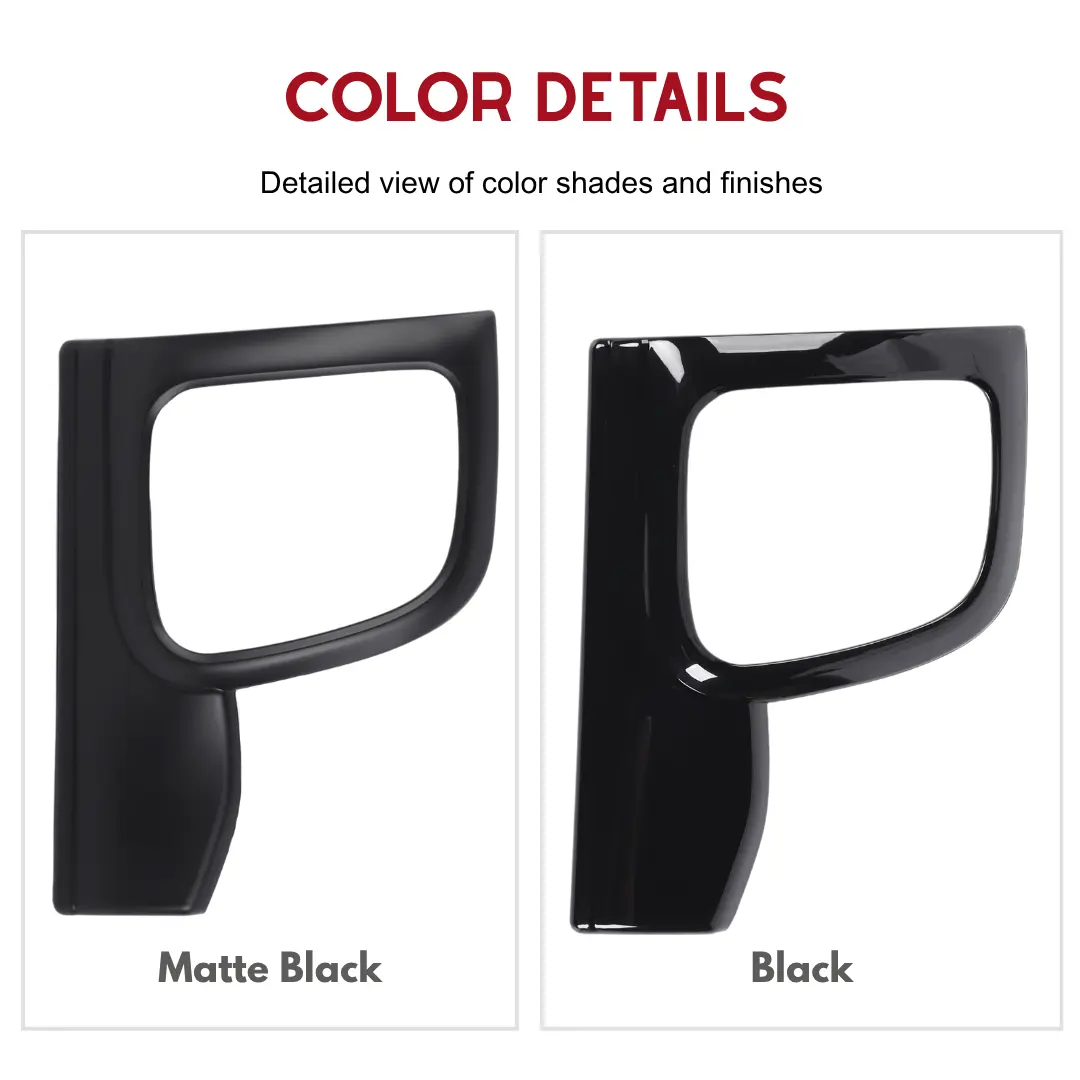 For 2014-2021 Jeep Grand Cherokee WK2 Dashboard Panel Trim & Door Handle Cover Kit(The Color Is Different From The Factory Wood Grain) - Image 9