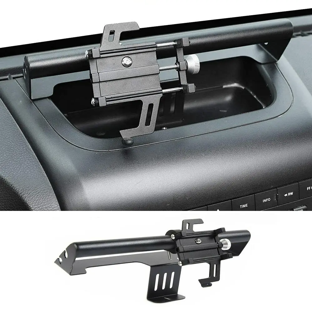 For 2011-2018 Jeep Wrangler JK JKU Dashboard Phone Holder Mount Bracket