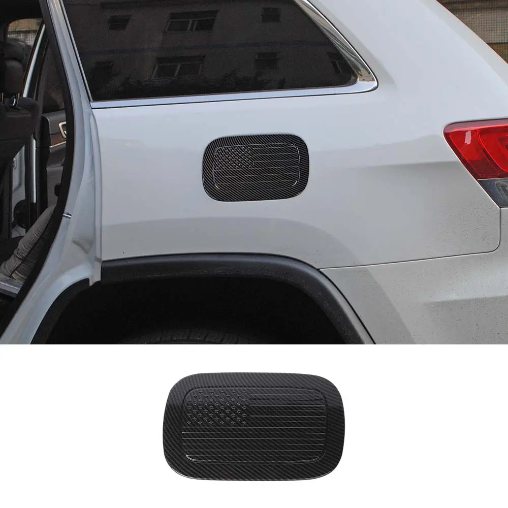 For 2011-2021 Jeep Grand Cherokee WK2 Door Gas Cap Fuel Tank Cover Trim
