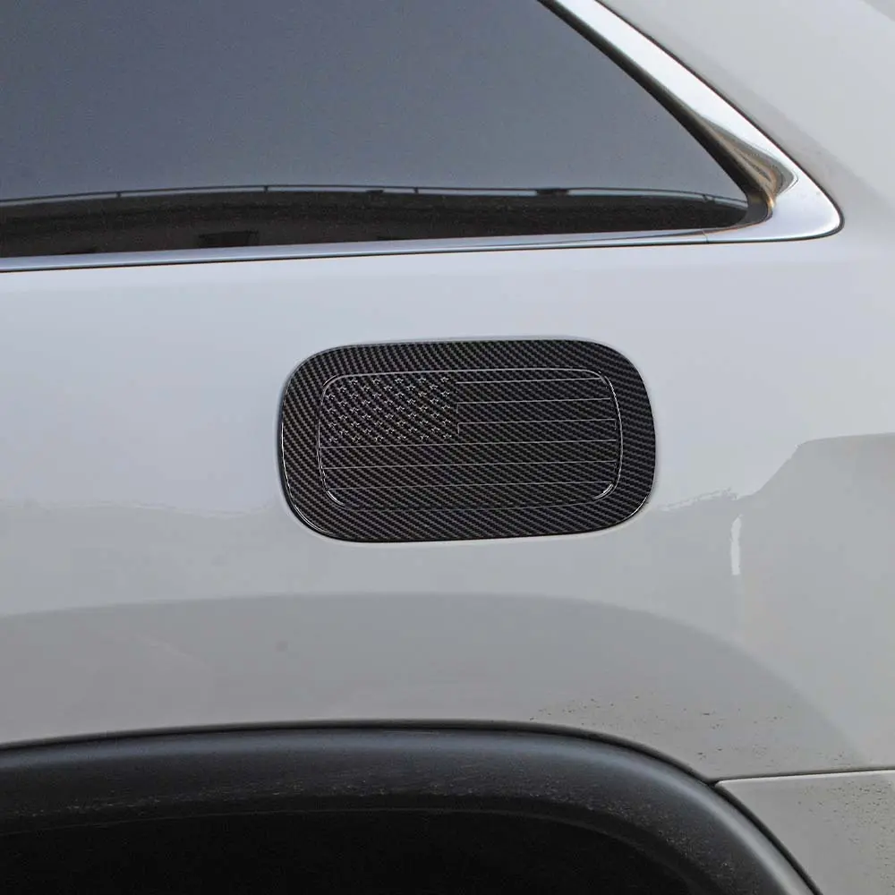 For 2011-2021 Jeep Grand Cherokee WK2 Door Gas Cap Fuel Tank Cover Trim - Image 3