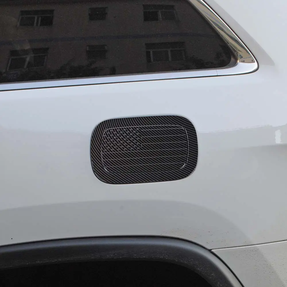 For 2011-2021 Jeep Grand Cherokee WK2 Door Gas Cap Fuel Tank Cover Trim - Image 4