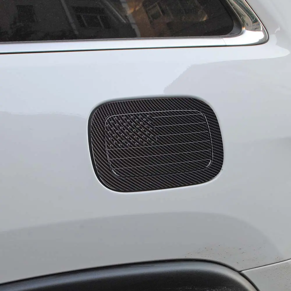 For 2011-2021 Jeep Grand Cherokee WK2 Door Gas Cap Fuel Tank Cover Trim - Image 5