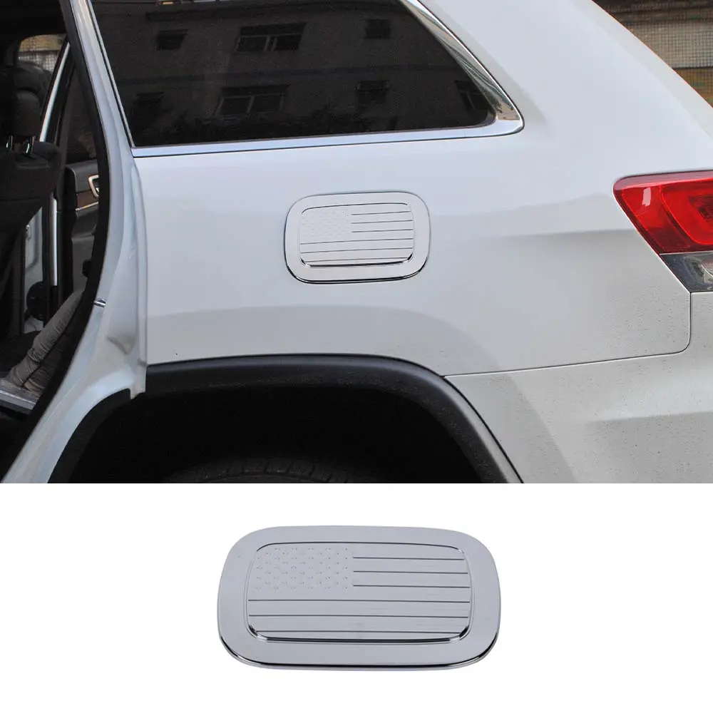 For 2011-2021 Jeep Grand Cherokee WK2 Door Gas Cap Fuel Tank Cover Trim - Image 9