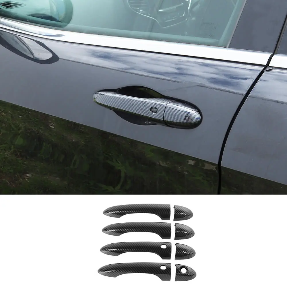 For Jeep 2014+ Cherokee / 2017-2025 Compass Door Handle Cover Trim