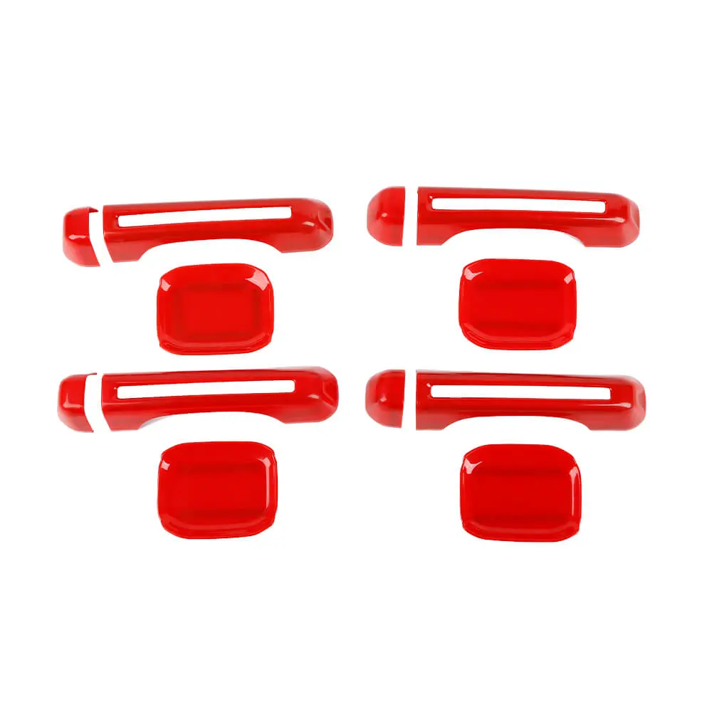 For 2020+ Jeep Gladiator JT Door Handle Shell Cover Door Bowl Trim - Image 6