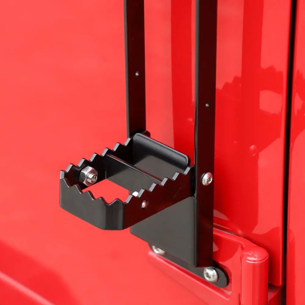 For Jeep Wrangler JK JKU Wrangler JL JLU & Gladiators JT Door Hinge Step Foot Peg Pedal Foldable - Image 7