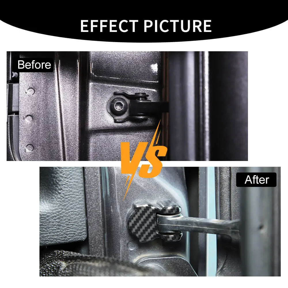 For 2018+ Jeep Wrangler JL JLU & Gladiator JT Door Limited Stopper Protective Cover Trim - Image 2