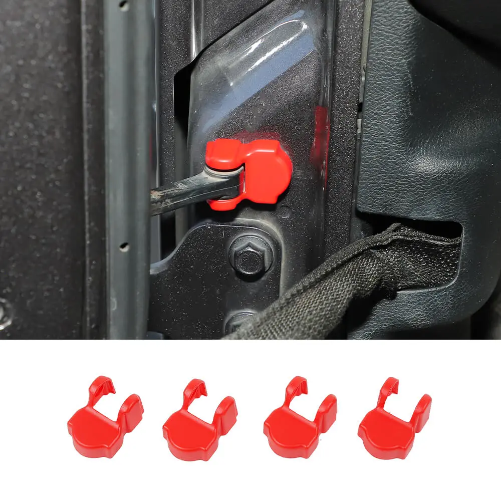 For 2018+ Jeep Wrangler JL JLU & Gladiator JT Door Limited Stopper Protective Cover Trim - Image 9