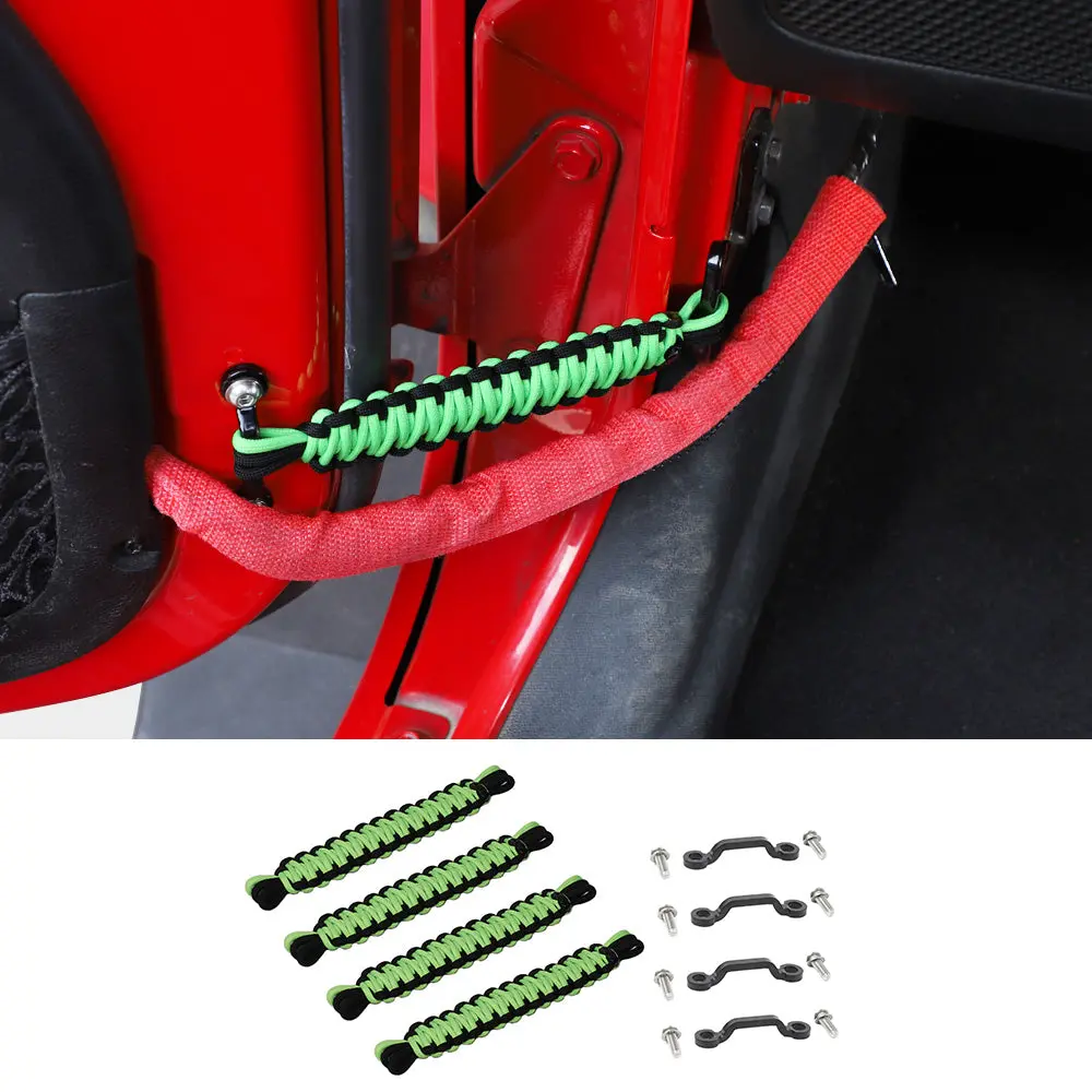 For 2007-2018 Jeep Wrangler JK JKU Door Limiting Strap & Stopper Straps - Image 17