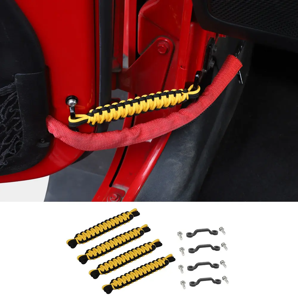 For 2007-2018 Jeep Wrangler JK JKU Door Limiting Strap & Stopper Straps - Image 18