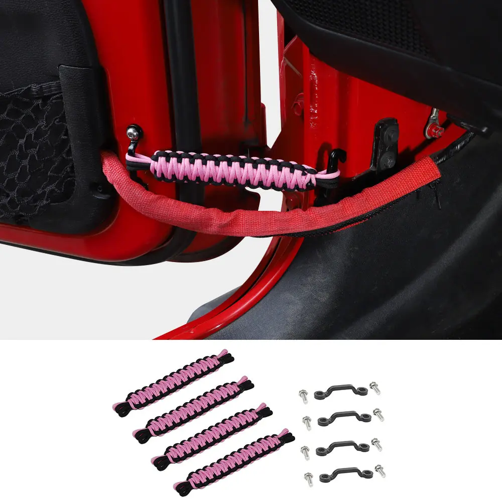 For 2007-2018 Jeep Wrangler JK JKU Door Limiting Strap & Stopper Straps - Image 20