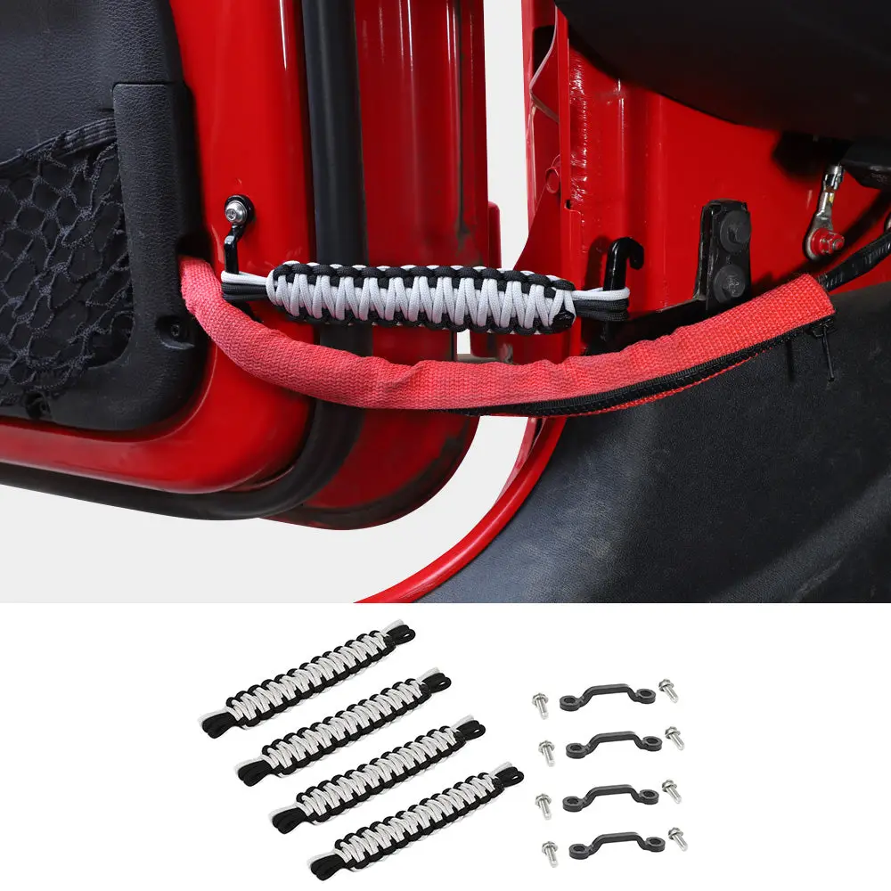 For 2007-2018 Jeep Wrangler JK JKU Door Limiting Strap & Stopper Straps - Image 21
