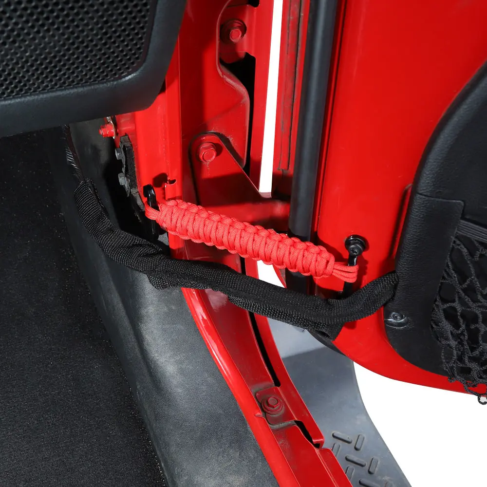 For 2007-2018 Jeep Wrangler JK JKU Door Limiting Strap & Stopper Straps - Image 5