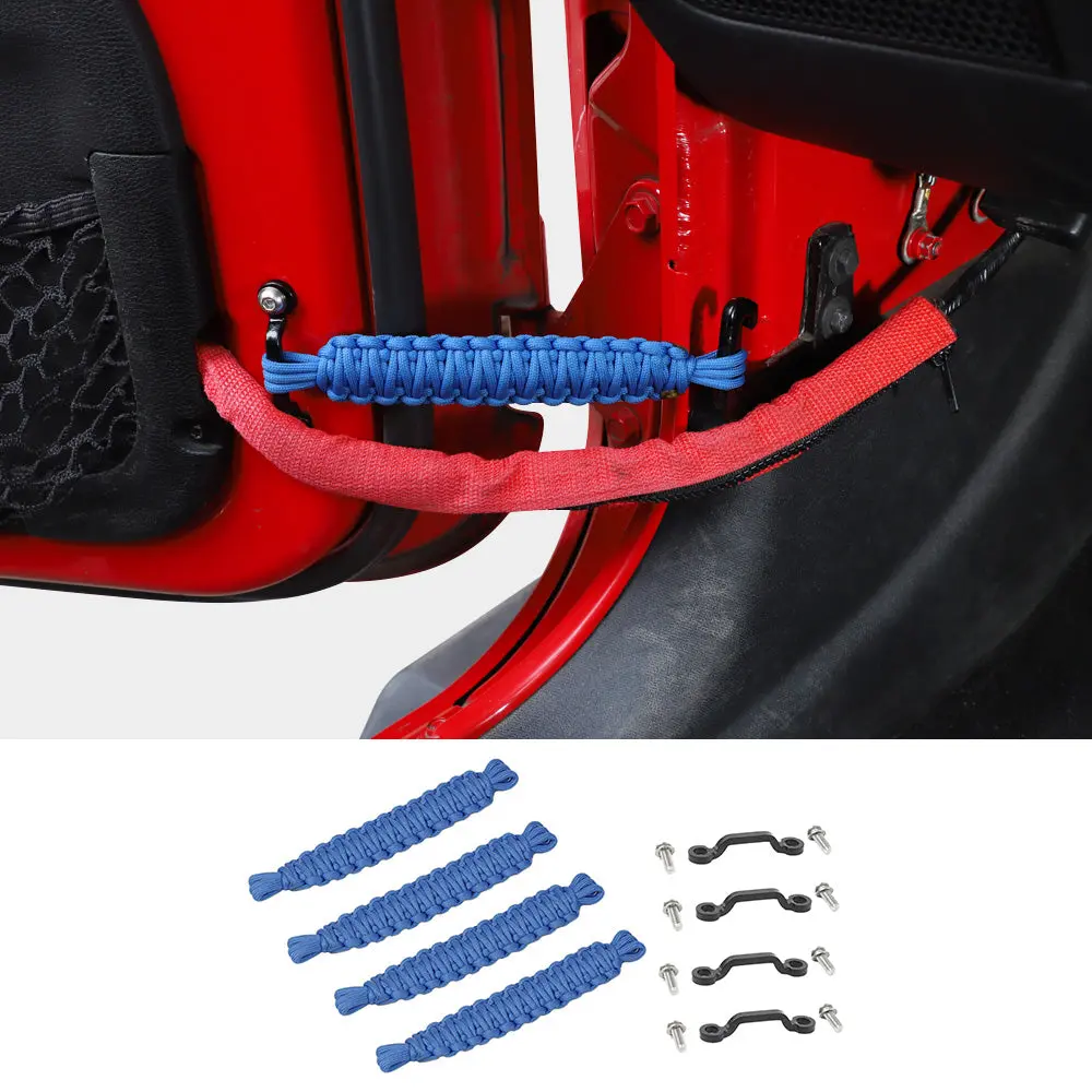 For 2007-2018 Jeep Wrangler JK JKU Door Limiting Strap & Stopper Straps - Image 8