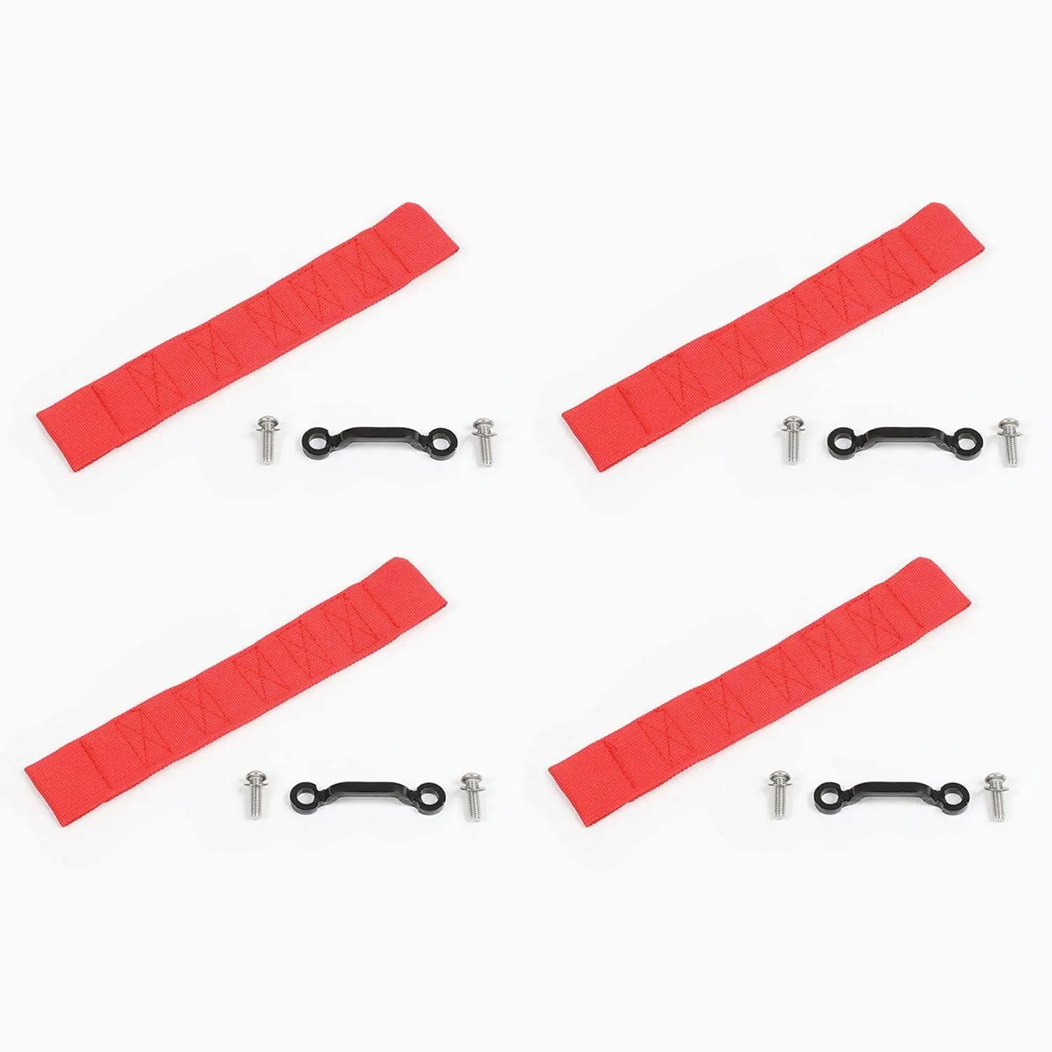 For 2007-2018 Jeep Wrangler JK JKU Door Limiting Straps Load 1000 Lb 4pcs/set - Image 6