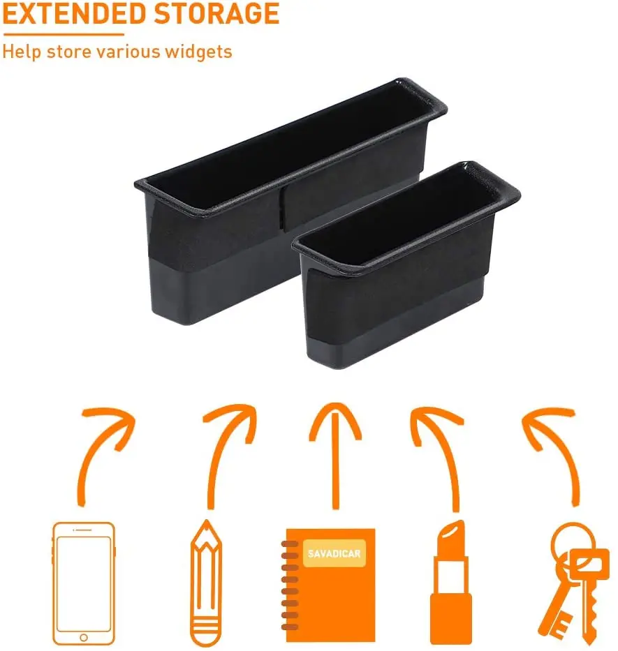 For 2007-2010 Jeep Wrangler JK JKU 4 PCS Inner Door Handle Pocket Storage Box, Organizer Grab Handle Bin - Image 4