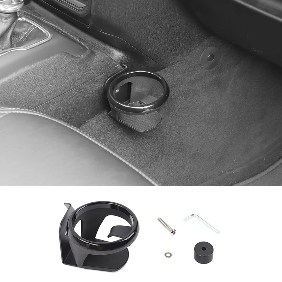 For 2018+ Jeep Wrangler JL/Gladiator JT Drink Water Cup Holder Mount Bolt-on Stand Bracket