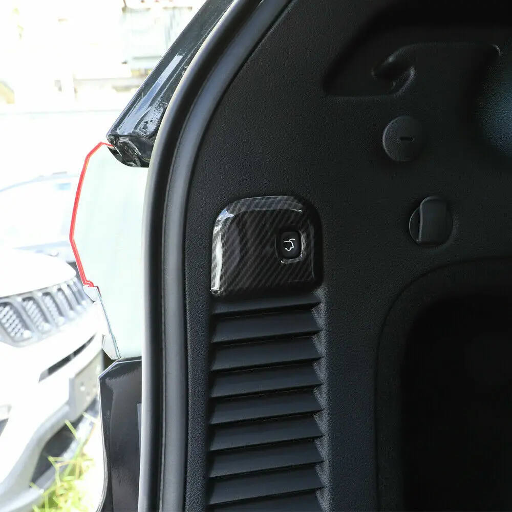 For 2011-2021 Jeep Grand Cherokee WK2 Electric Tailgate Switch Cover Trim - Image 3