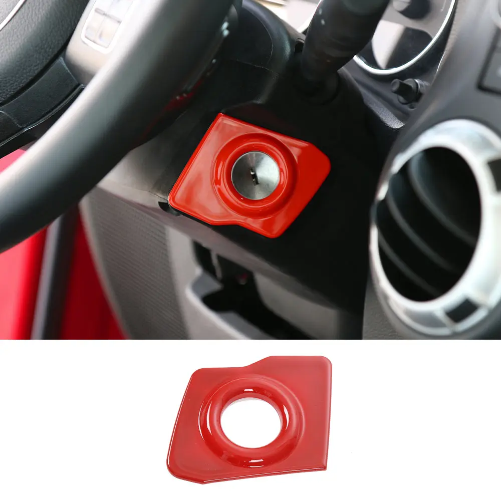 For Jeep Wrangler JK 2007-18/ Compass 07-16/ Patriot 11-16 Engine Start Stop Ignition Keyhole Trim Cover - Image 9