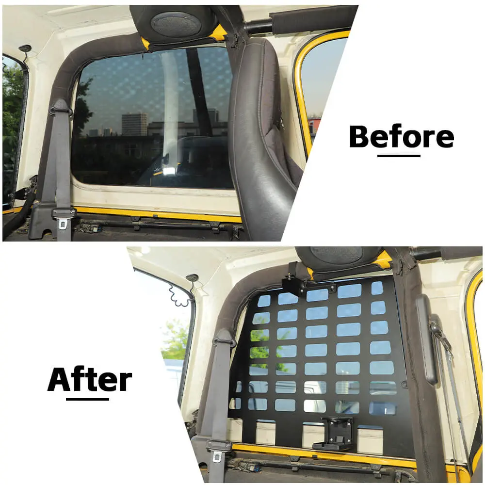 For 1997-2006 Jeep Wrangler TJ Extension Frame On Both Sides Of The Tail Box Fit - Image 2