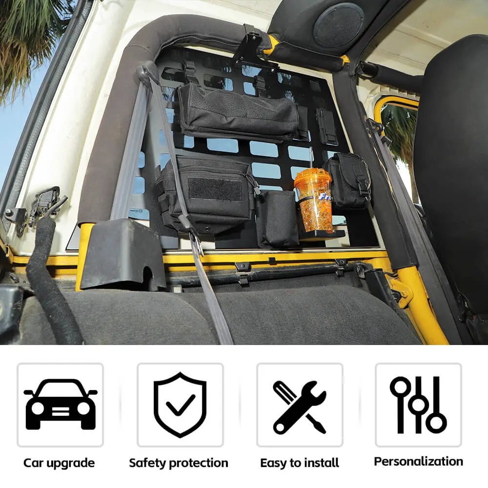 For 1997-2006 Jeep Wrangler TJ Extension Frame On Both Sides Of The Tail Box Fit - Image 6