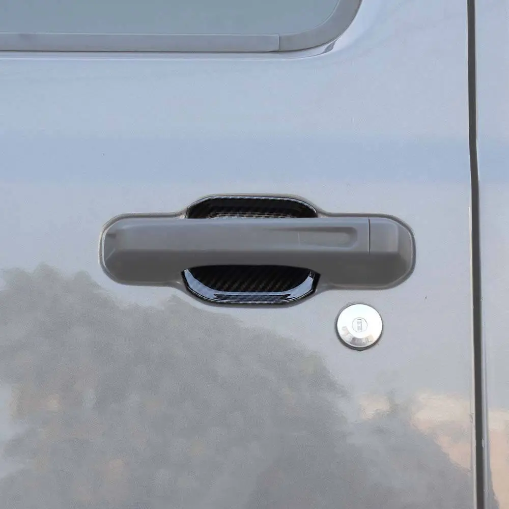 For 2018+ Jeep Wrangler JL JLU Door Handle Bowl Trims 5PCS - Image 4