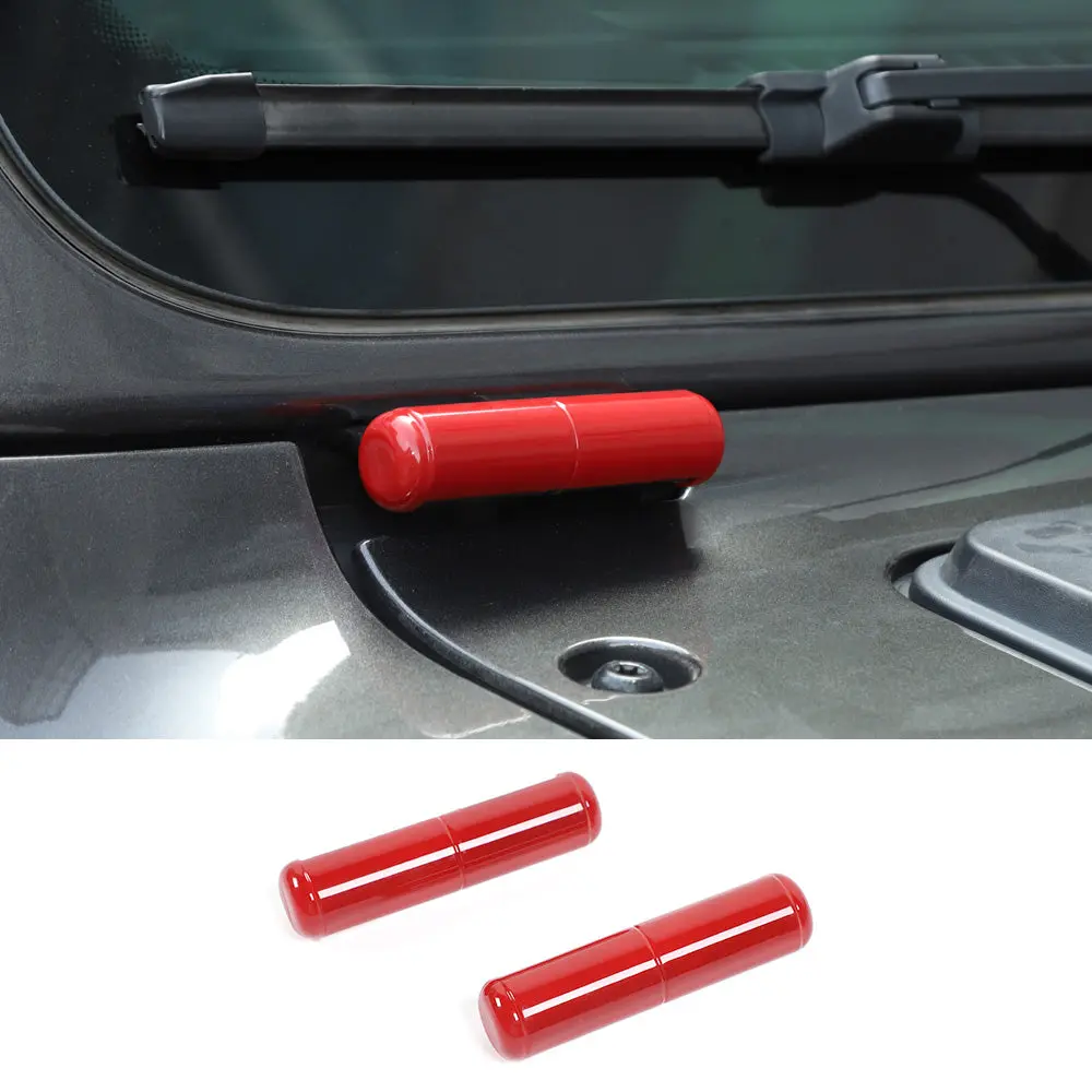For 2018+ Jeep Wrangler JL JLU Exterior Cover Trim Full Set Available Separately Red - Image 12