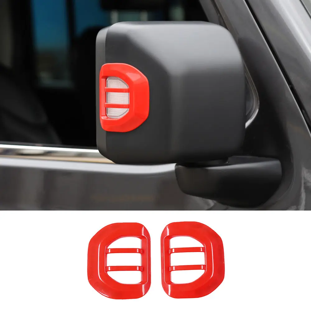 For 2018+ Jeep Wrangler JL JLU Exterior Cover Trim Full Set Available Separately Red - Image 14