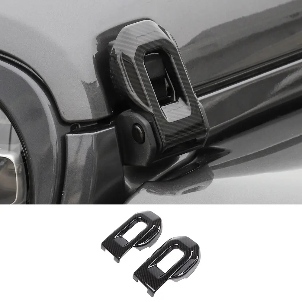 For 2018+ Jeep Wrangler JL JLU Exterior Decoration Cover Trim Carbon Fiber Full Set Available Separately - Image 7