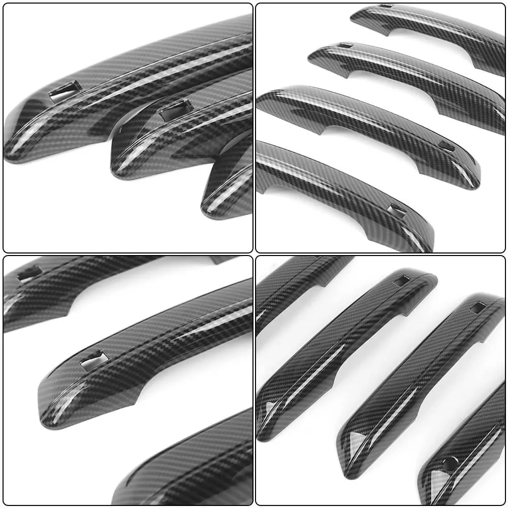For 2022+ Jeep Grand Cherokee L Exterior Door Handle Cover Trim Kit - Image 11