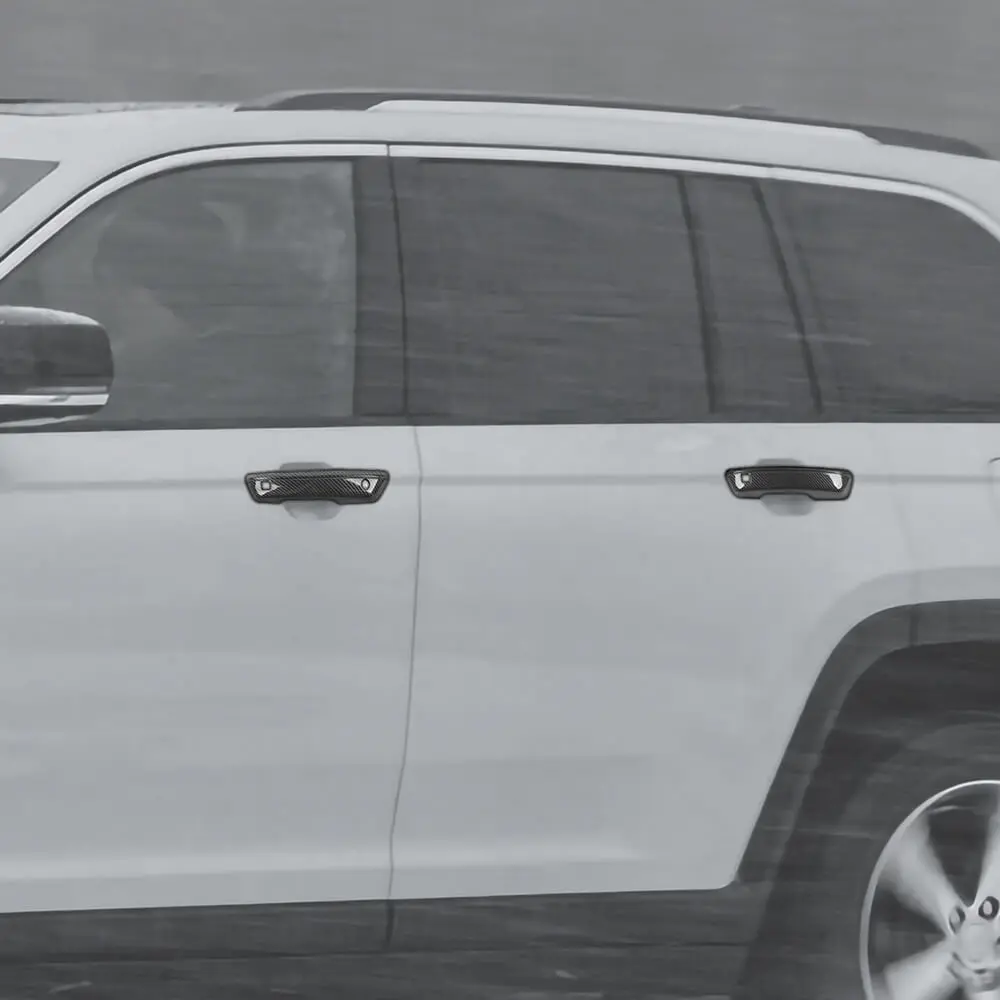 For 2022+ Jeep Grand Cherokee L Exterior Door Handle Cover Trim Kit - Image 4