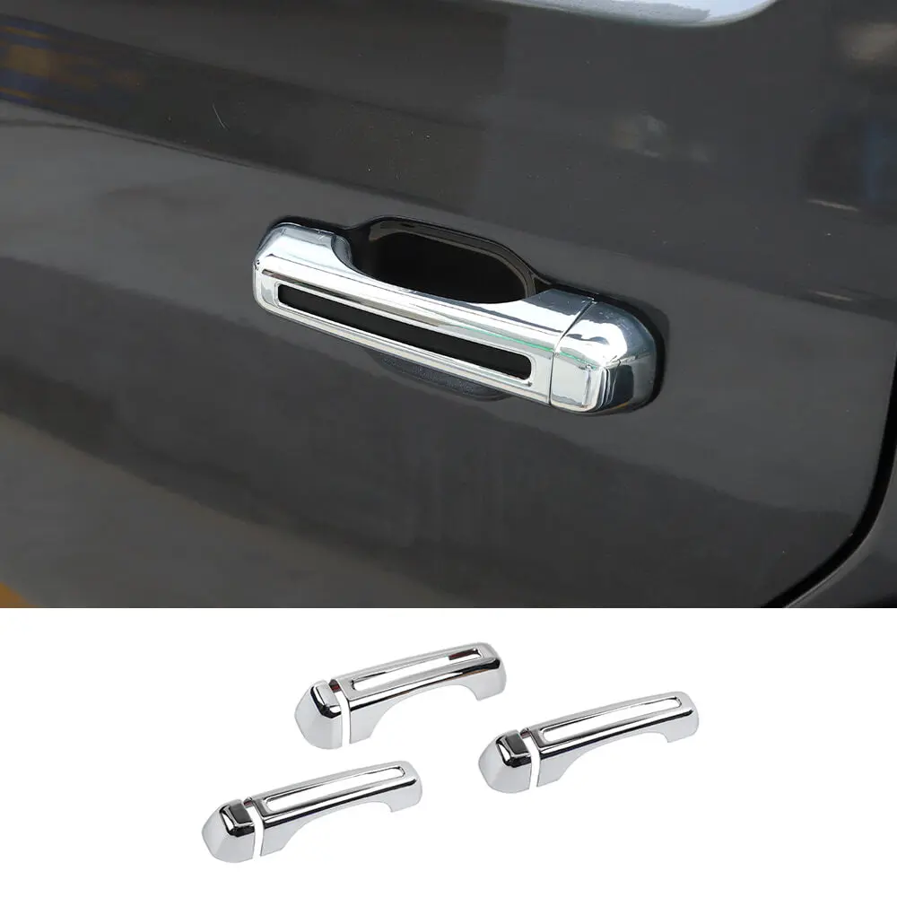 For 2018+ Jeep Wrangler JL 2-Door Exterior Door &Tailgate Handle Cover Trim Shell - Image 19