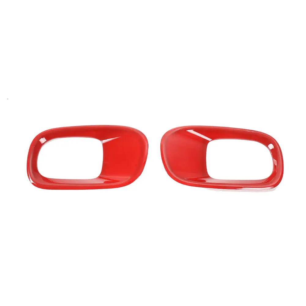 For 2015+ Jeep Renegade Rear Tail Fog Light Lamp Bezels Trim Frame - Image 7