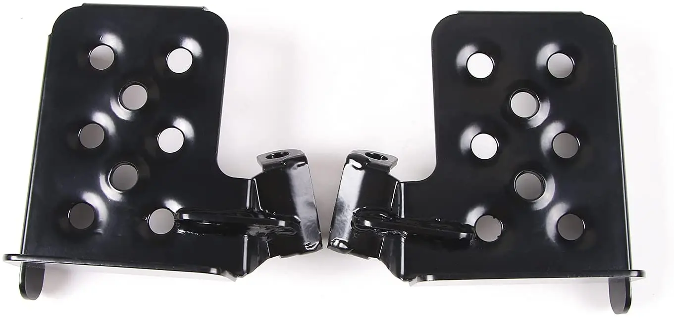 For 1997-2006 Jeep Wrangler TJ Exterior Door Foot Pegs Hinge Rest Kick Panel, 1 Pair - Image 3