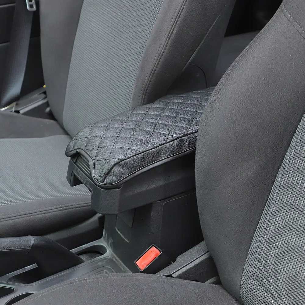 For Jeep 2007-2016 Compass / Patriot 11-16 Leather Center Console Armrest Box Cover - Image 3