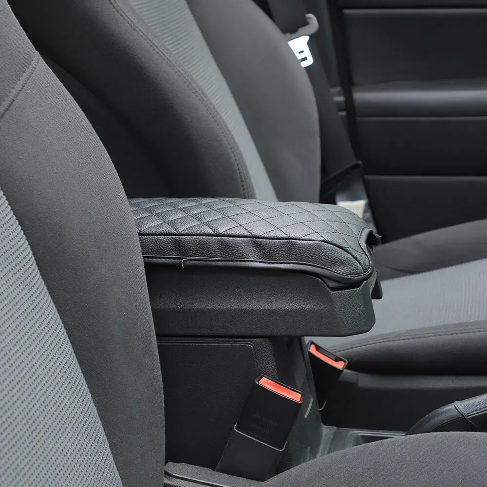 For Jeep 2007-2016 Compass / Patriot 11-16 Leather Center Console Armrest Box Cover - Image 4