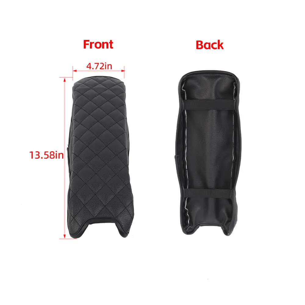 For Jeep 2007-2016 Compass / Patriot 11-16 Leather Center Console Armrest Box Cover - Image 7