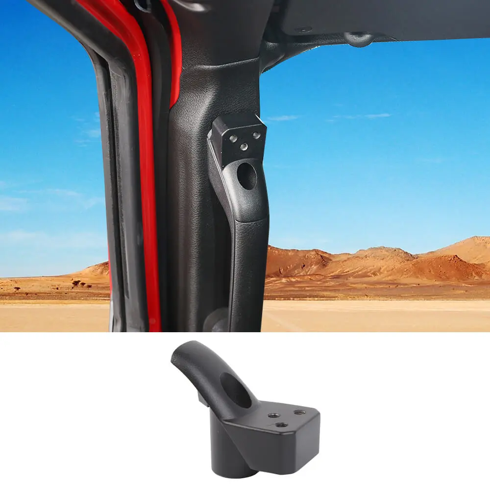 For 2024+ Jeep Wrangler JL & Gladiator JT A-Pillar Grab Bar Base Mount Solution
