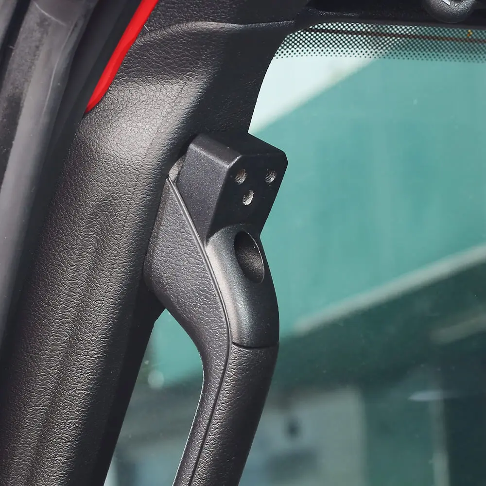 For 2024+ Jeep Wrangler JL & Gladiator JT A-Pillar Grab Bar Base Mount Solution - Image 4