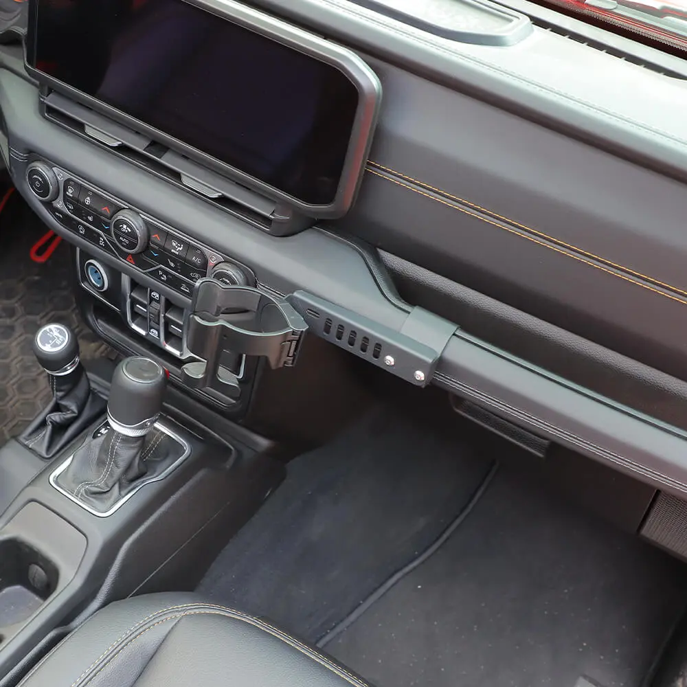 For 2024+ Jeep Wrangler JL/Gladiator JT Multi-Function Drink Cup Phone Holder Stand Bracket - Image 5