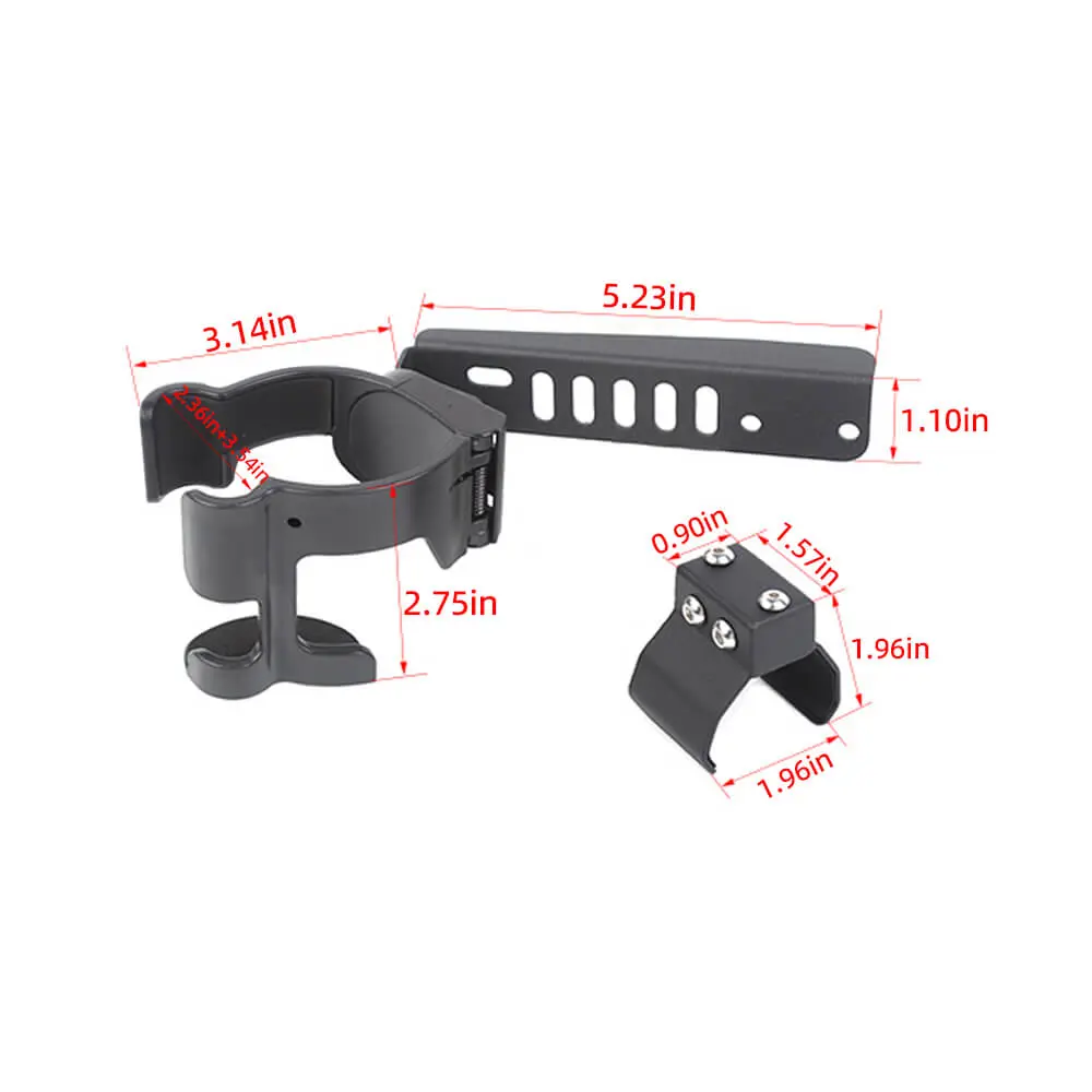 For 2024+ Jeep Wrangler JL/Gladiator JT Multi-Function Drink Cup Phone Holder Stand Bracket - Image 9