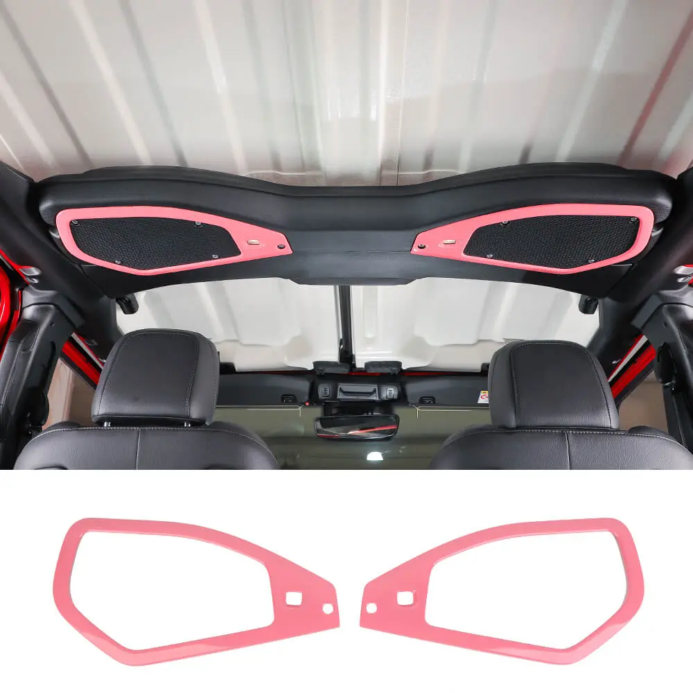 For 2024+ Jeep Wrangler JL & Gladiator JT Top Roof Speaker Stereo Cover Trim Ring - Image 10
