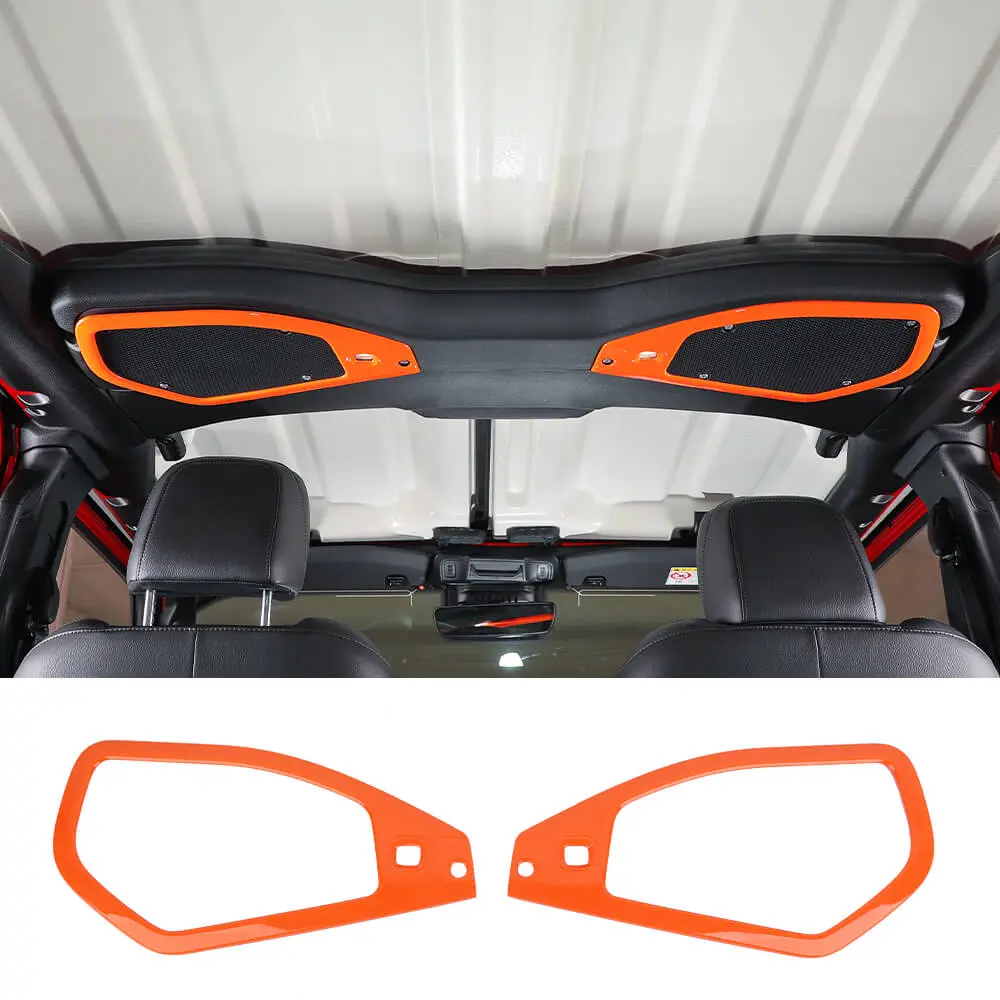 For 2024+ Jeep Wrangler JL & Gladiator JT Top Roof Speaker Stereo Cover Trim Ring - Image 17