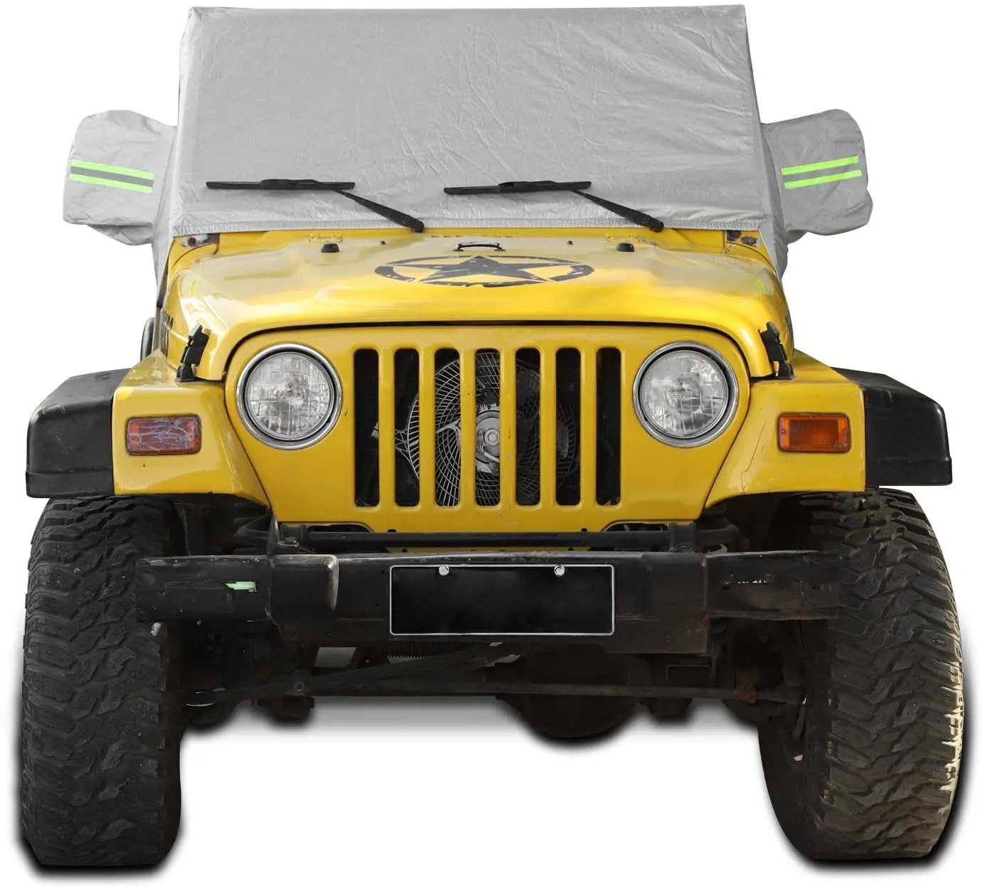 For 1997-2006 Jeep Wrangler TJ Car Cover Rain Snow Sunshade Protection - Image 6