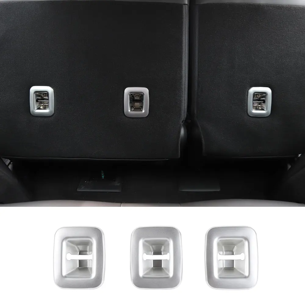 For 2014+ Jeep Cherokee Rear Seat Back backrest Cover Molding Trim 3PC - Image 7