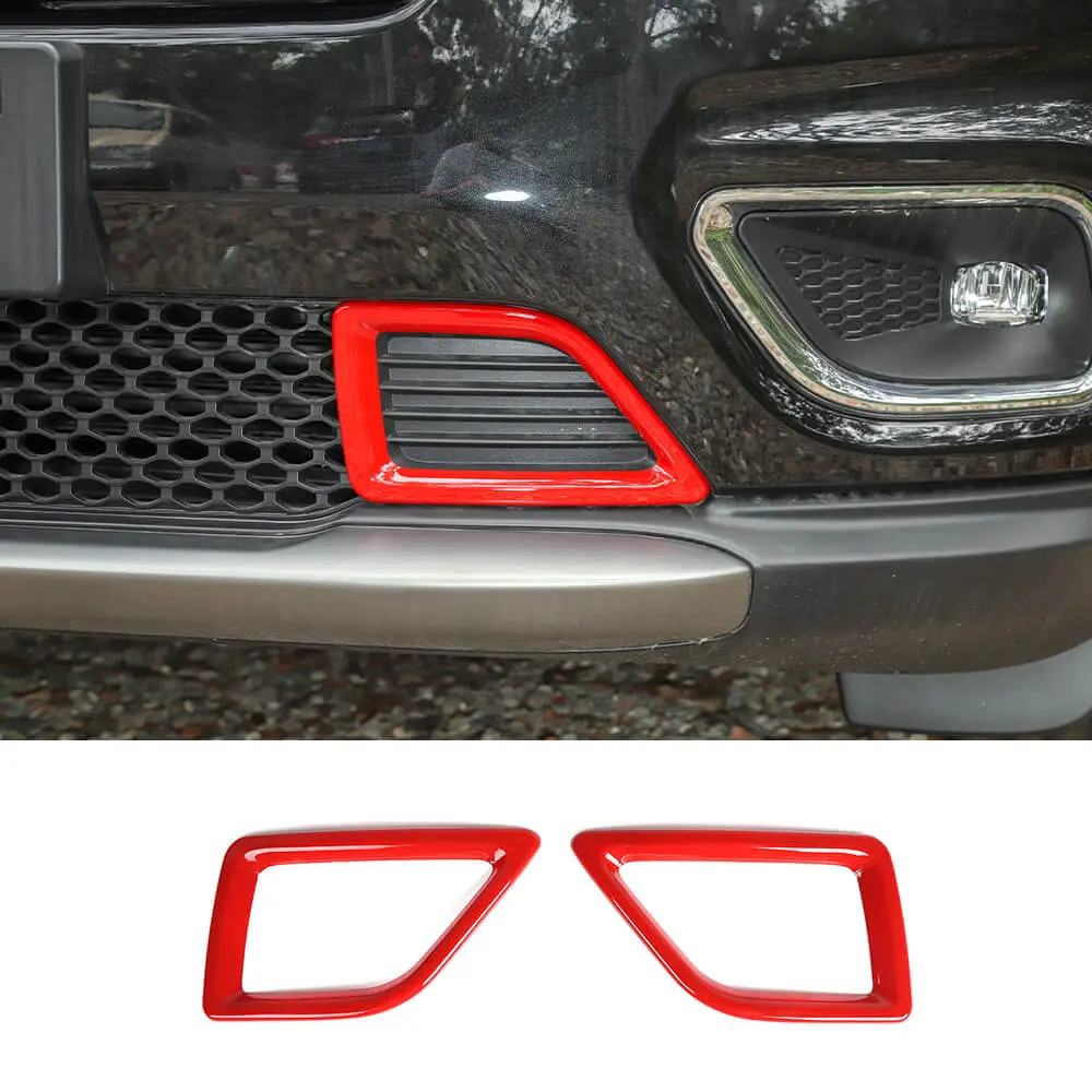 For 2019+ Jeep Cherokee Front Bumper Air Inlet Vent Cover Trim