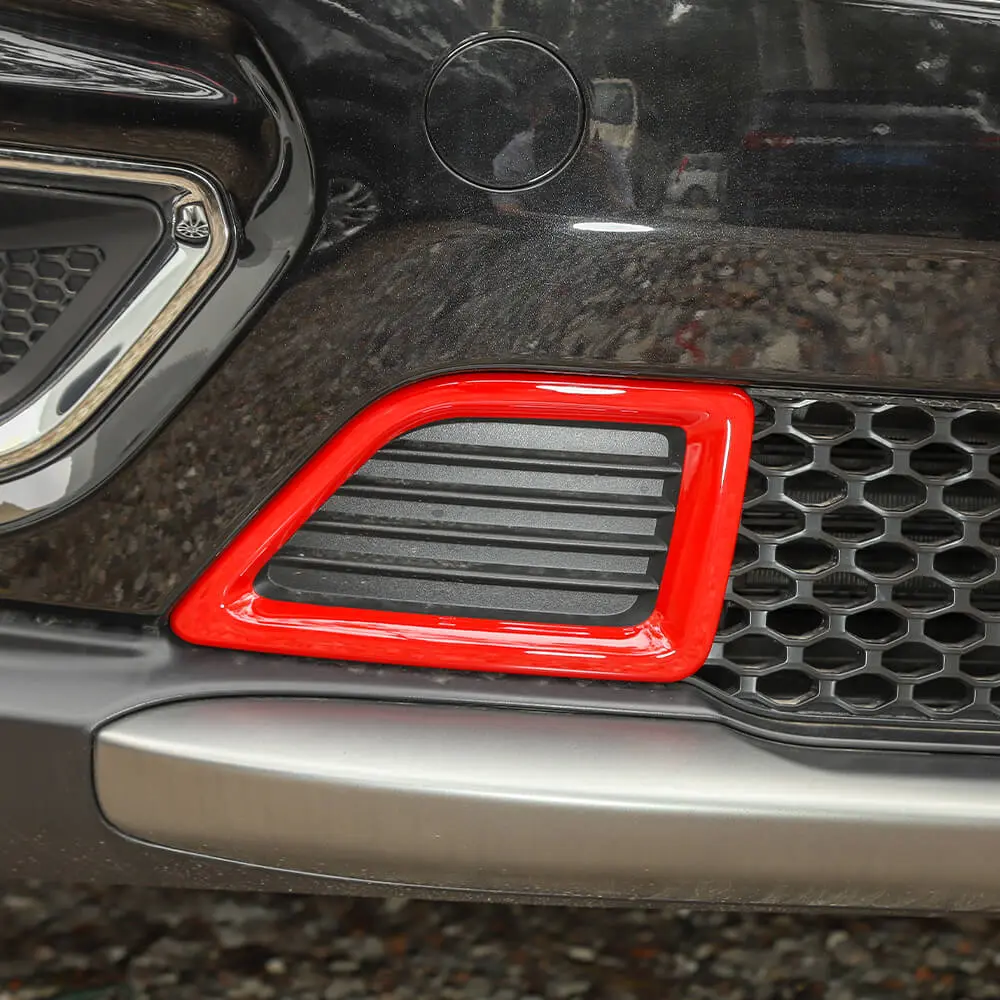 For 2019+ Jeep Cherokee Front Bumper Air Inlet Vent Cover Trim - Image 2
